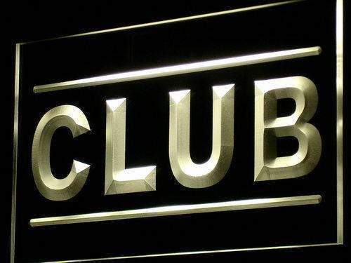 Club LED Light Sign - Way Up Gifts