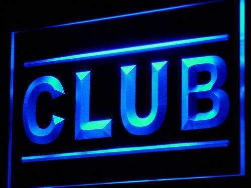 Club LED Light Sign - Way Up Gifts