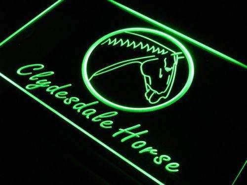 Clydesdale Horse LED Light Sign - LED Gift Works