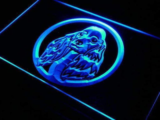 Cocker Spaniel LED Light Sign - Way Up Gifts