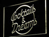 Cocktails and Dreams II LED Light Sign - Way Up Gifts