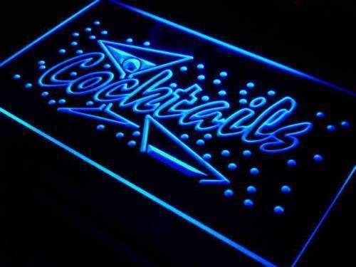 Cocktails Bar Lure LED Light Sign - Way Up Gifts