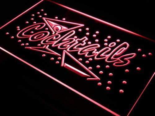 Cocktails Bar Lure LED Light Sign - LED Gift Works