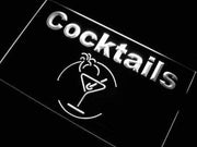 Cocktails II LED Light Sign - LED Gift Works