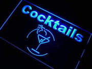 Cocktails II LED Light Sign - LED Gift Works