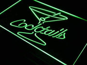 Cocktails LED Light Sign - LED Gift Works