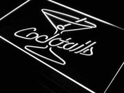 Cocktails LED Light Sign - LED Gift Works