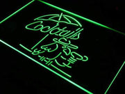 Cocktails Parrot LED Light Sign - LED Gift Works