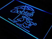 Cocktails Parrot LED Light Sign - LED Gift Works