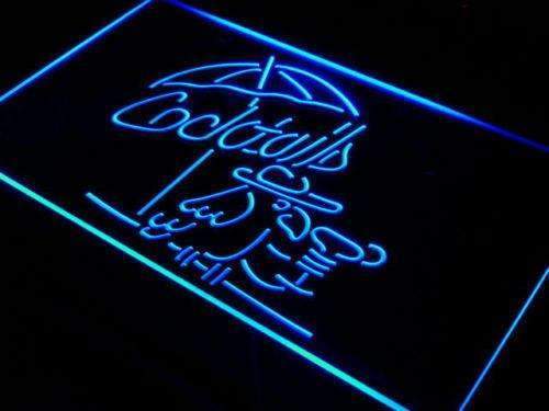 Cocktails Parrot LED Light Sign - LED Gift Works