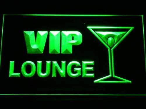 Cocktails VIP Lounge LED Light Sign - LED Gift Works