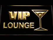 Cocktails VIP Lounge LED Light Sign - LED Gift Works