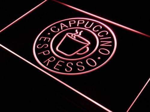 Coffee Cappuccino Espresso LED Light Sign - LED Gift Works