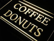 Coffee Donuts II LED Light Sign - LED Gift Works