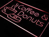 Coffee Donuts LED Light Sign - Way Up Gifts
