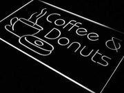 Coffee Donuts LED Light Sign - LED Gift Works