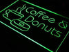 Coffee Donuts LED Light Sign - Way Up Gifts