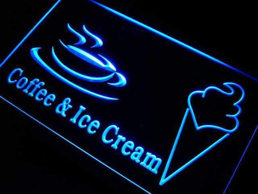 Coffee Ice Cream LED Light Sign - Way Up Gifts