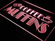 Coffee Muffins LED Light Sign - LED Gift Works
