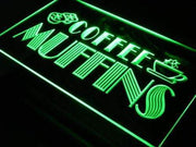 Coffee Muffins LED Light Sign - LED Gift Works