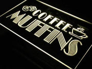 Coffee Muffins LED Light Sign - LED Gift Works