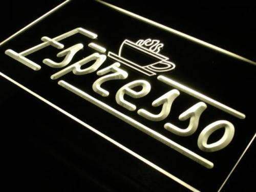 Coffee Shop Cafe Espresso LED Light Sign - Way Up Gifts