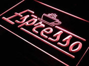 Coffee Shop Cafe Espresso LED Light Sign - LED Gift Works