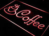Coffee Shop LED Light Sign - Way Up Gifts