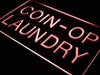 Coin Operated Laundry Laundromat LED Light Sign - Way Up Gifts