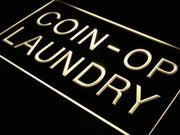 Coin Operated Laundry Laundromat LED Light Sign - LED Gift Works