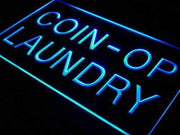 Coin Operated Laundry Laundromat LED Light Sign - LED Gift Works