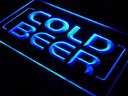 Cold Beer Store Bar LED Light Sign - LED Gift Works