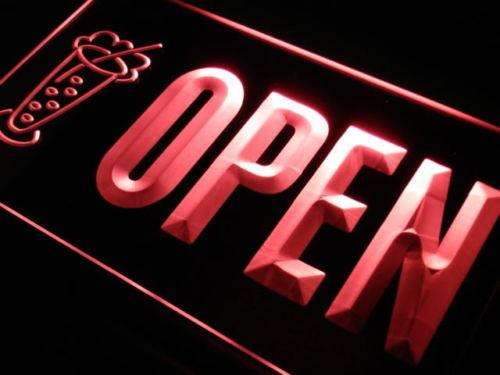 Cold Drinks Open LED Light Sign - Way Up Gifts