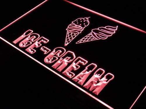 Cold Ice Cream LED Light Sign - Way Up Gifts