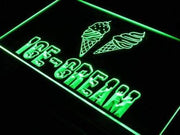 Cold Ice Cream LED Light Sign - LED Gift Works