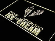 Cold Ice Cream LED Light Sign - LED Gift Works