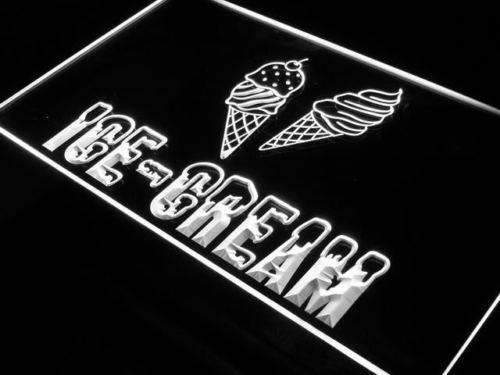 Cold Ice Cream LED Light Sign - LED Gift Works