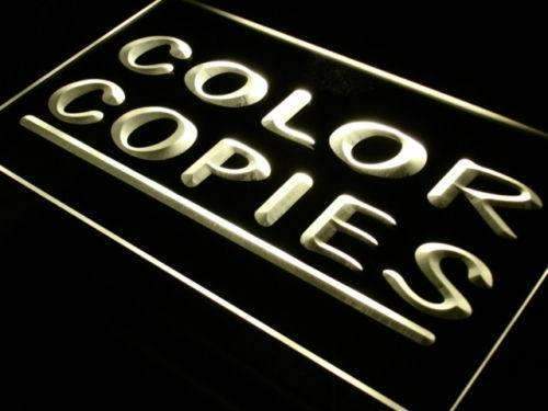 Color Copying LED Light Sign - LED Gift Works