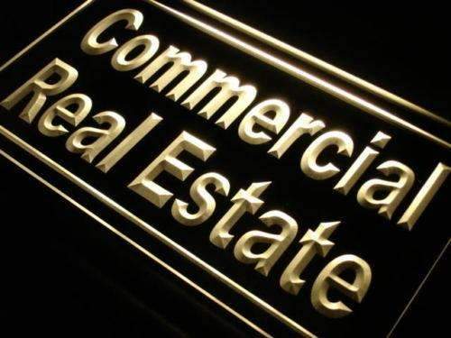 Commercial Real Estate LED Light Sign - LED Gift Works