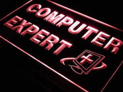 Computer Expert Repairs LED Light Sign - LED Gift Works