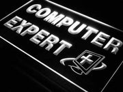Computer Expert Repairs LED Light Sign - LED Gift Works