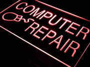Computer Repair LED Light Sign - LED Gift Works