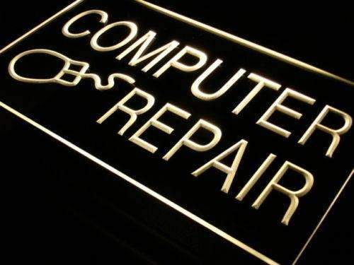 Computer Repair LED Light Sign - LED Gift Works