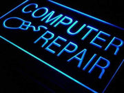 Computer Repair LED Light Sign - LED Gift Works