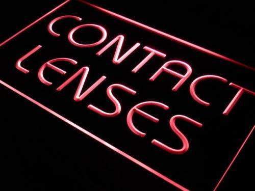 Lighted Contact Buy Contact Lenses LED Neon Light Sign — LED Gift Works