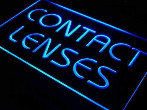 Contact Lenses LED Light Sign - Way Up Gifts