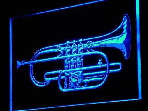 Cornet Instruments Lessons LED Light Sign - Way Up Gifts