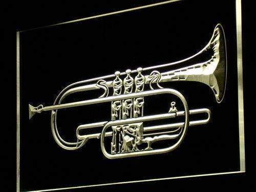 Cornet Instruments Lessons LED Light Sign - Way Up Gifts