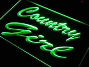 Country Girl LED Light Sign - LED Gift Works