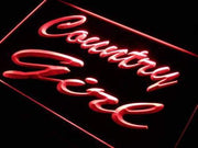 Country Girl LED Light Sign - LED Gift Works